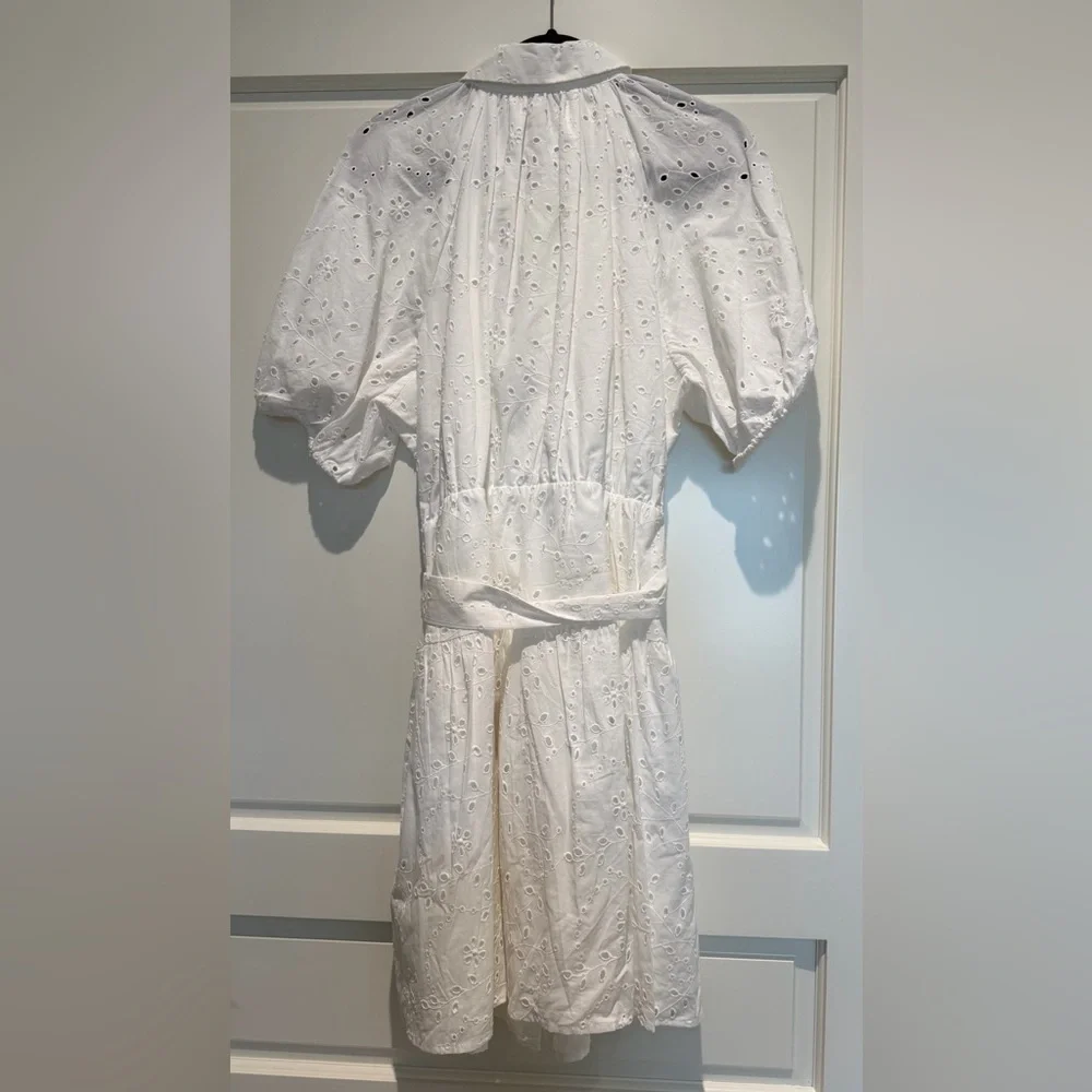 NWT A New Day White Eyelet Dress - Size XXL - Picture 3 of 6